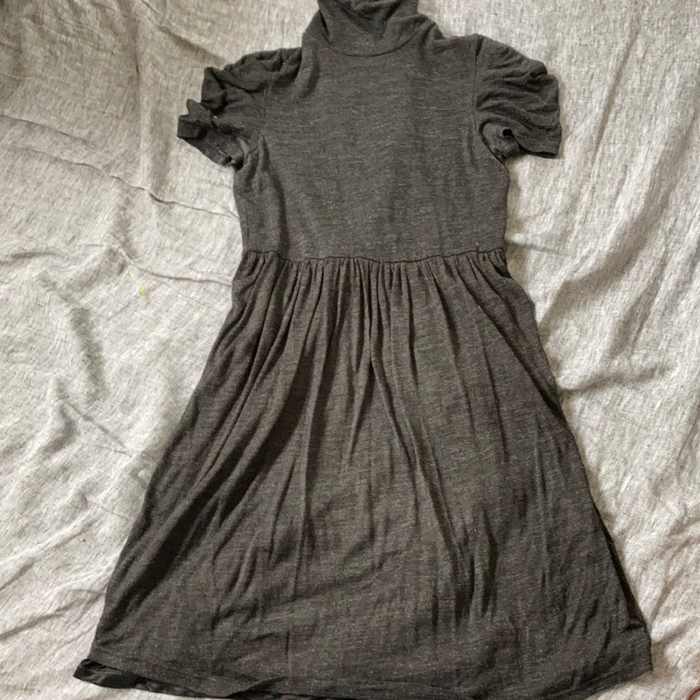 Zara Turtleneck Babydoll Dress